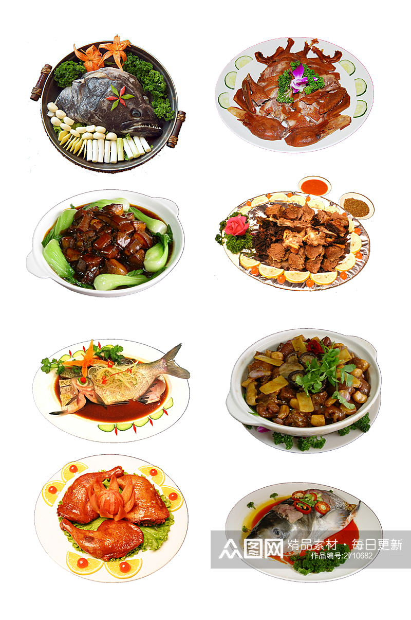 美食餐饮肉类菜系实物图片素材
