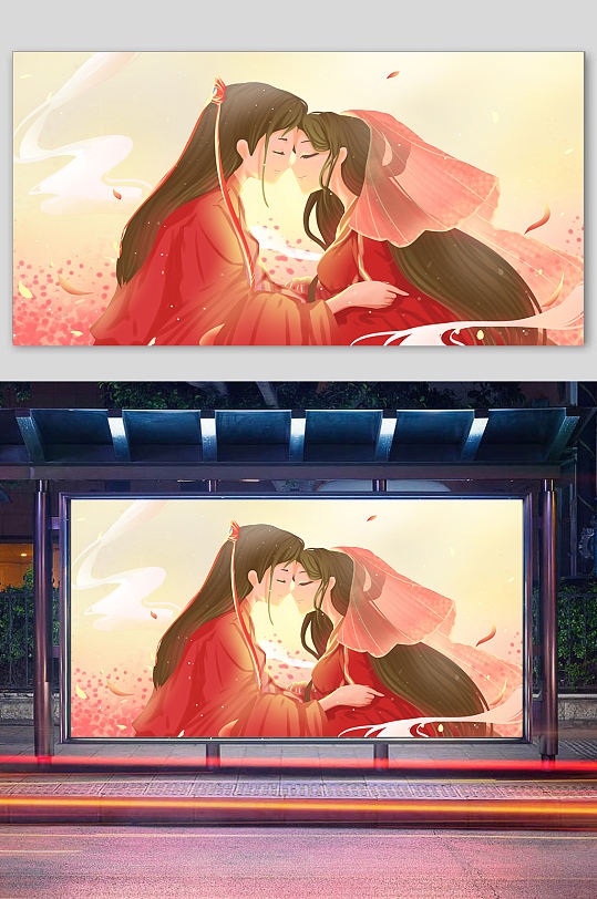 唯美古风卡通图片-唯美古风卡通素材下载-众图网