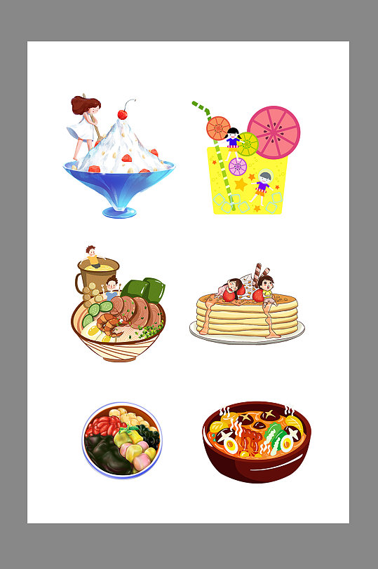 免抠海鲜海胆牡蛎章鱼海星矢量卡通美食美味素材图标立即下载立即下载