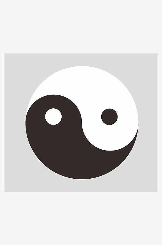 矢量太极素材可编辑-众图网