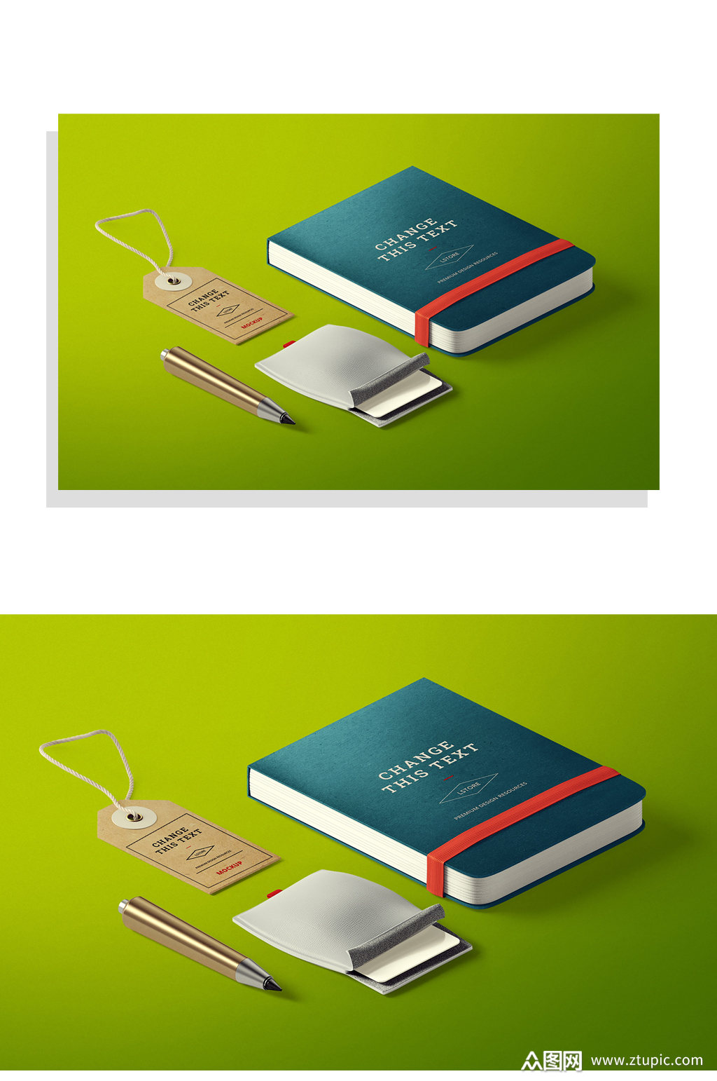 书本vi样机产品效果图模板下载-编号115859-众图网