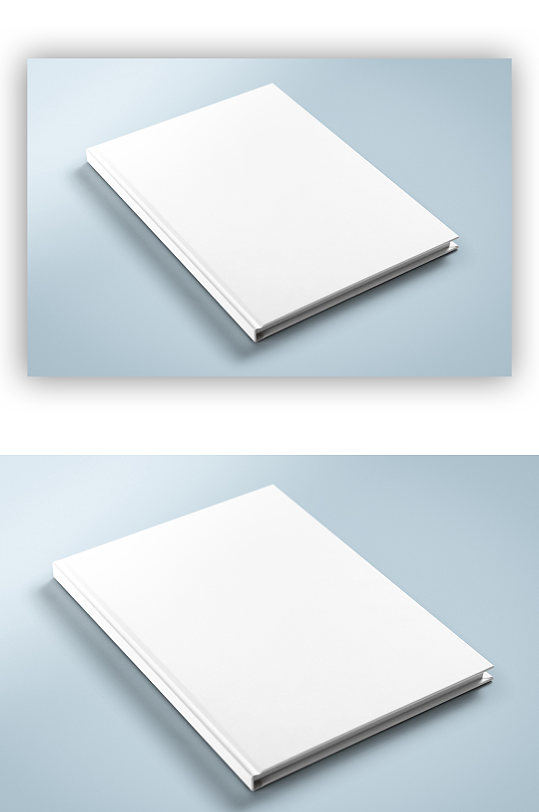 侧面书本书籍封面样机效果图