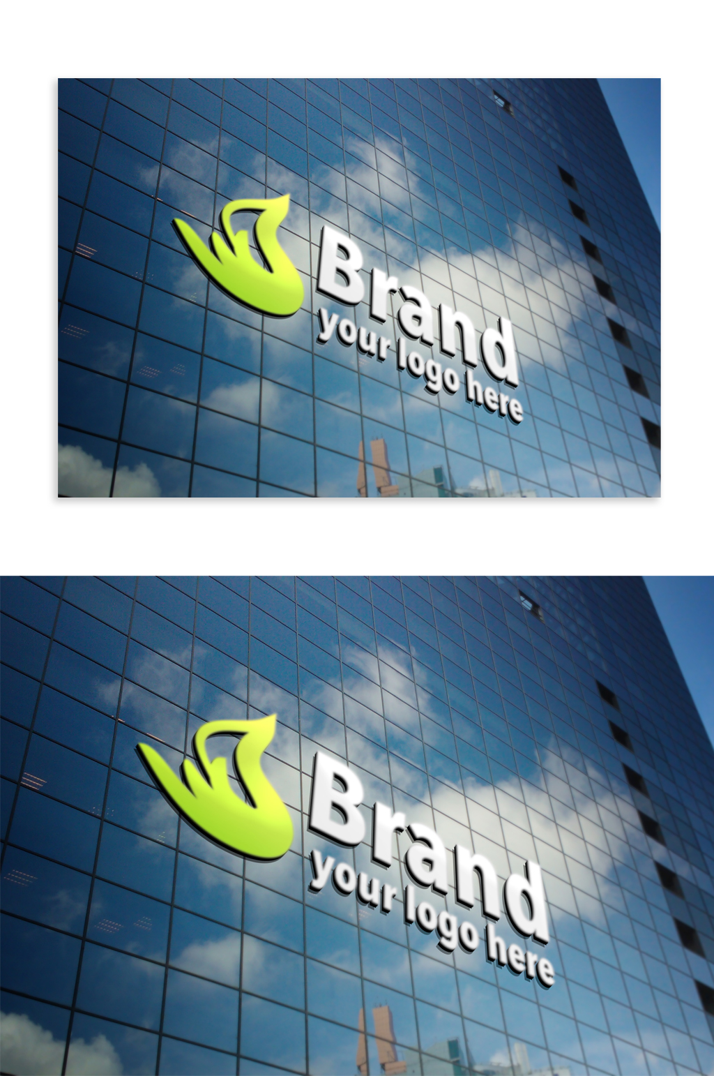 众图网 公司logo样机效果图素材