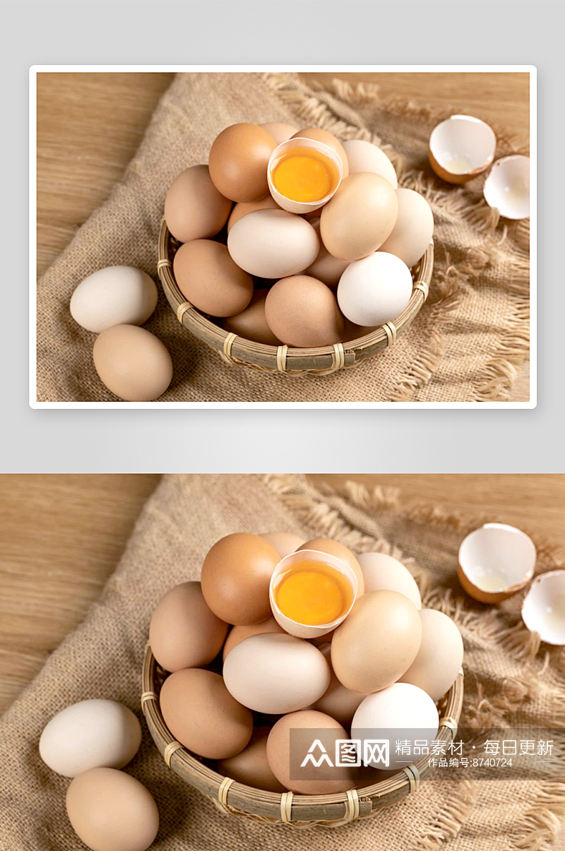 土鸡蛋家鸡蛋美食图片素材
