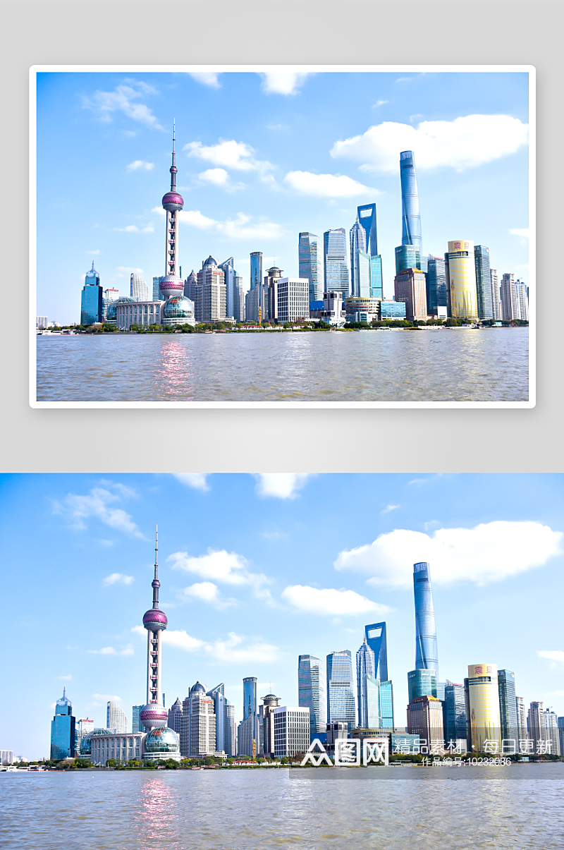 上海外滩风景图片素材