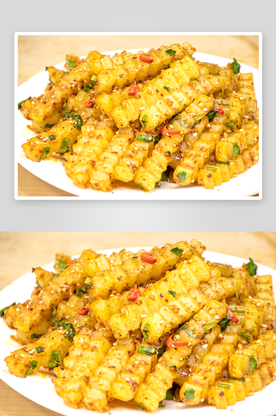 狼牙土豆美食图片-众图网