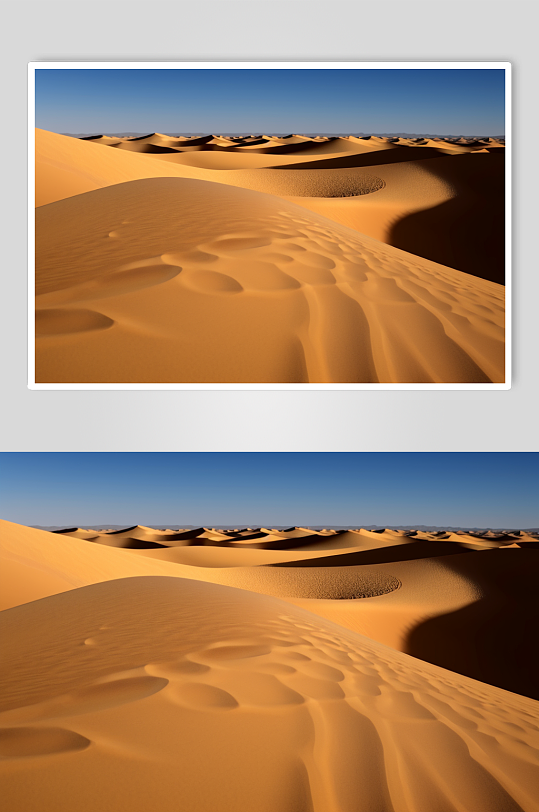 唯美风格沙漠风景数字艺术摄影图