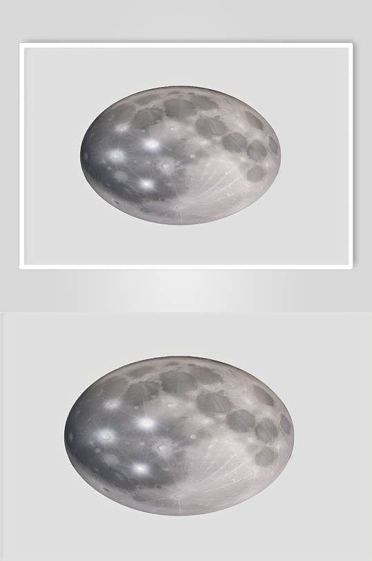 科幻风月球风景数字艺术摄影图