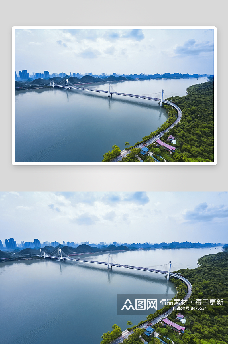 户外大海景蓝天白云草地风景高清图像素材