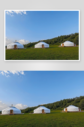 帐篷风光风景云层高清摄影照片