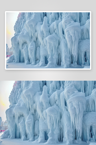 冰雪风景特写摄影高清图像