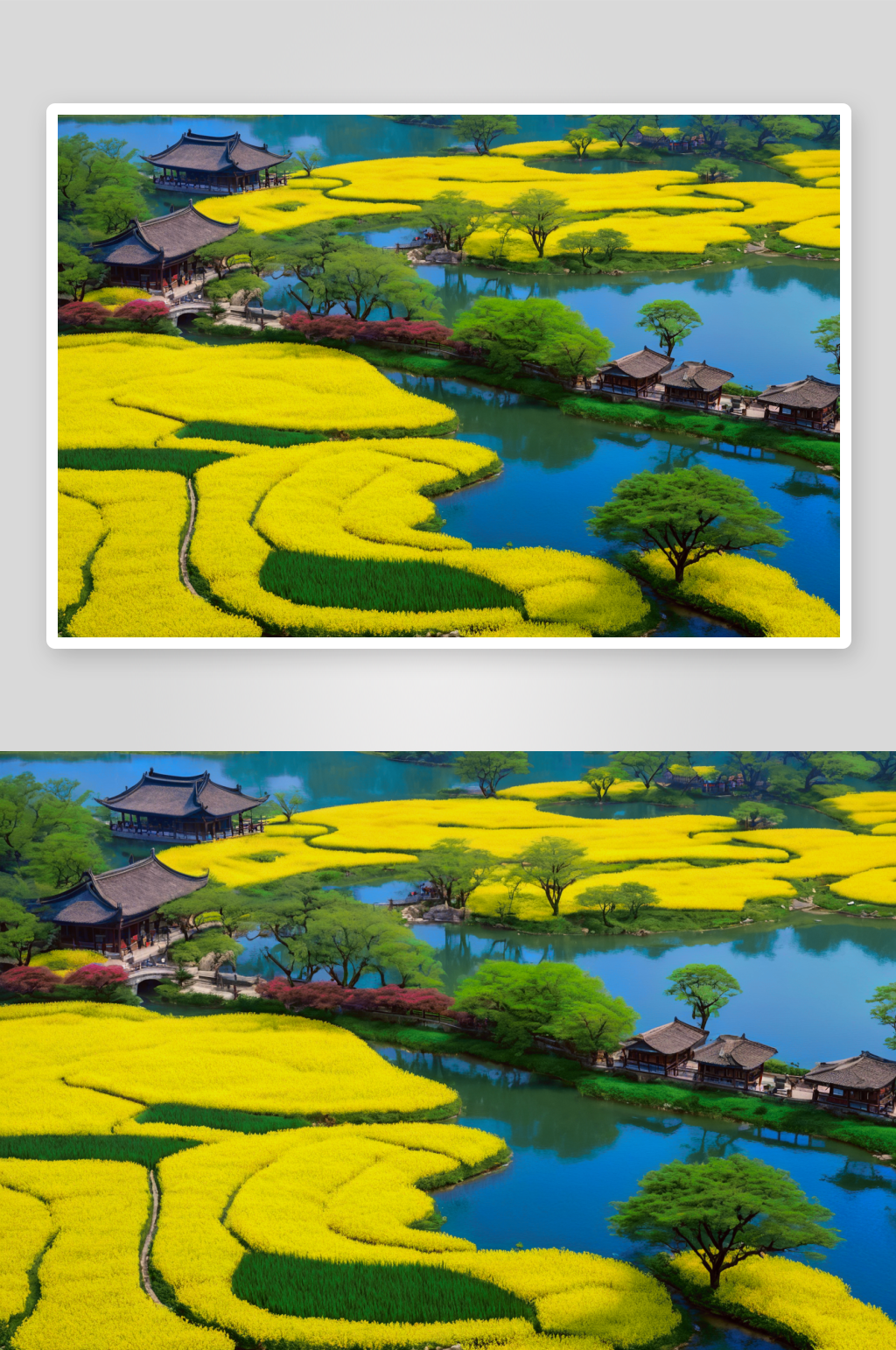 春天风光风景云层高清摄影照片素材
