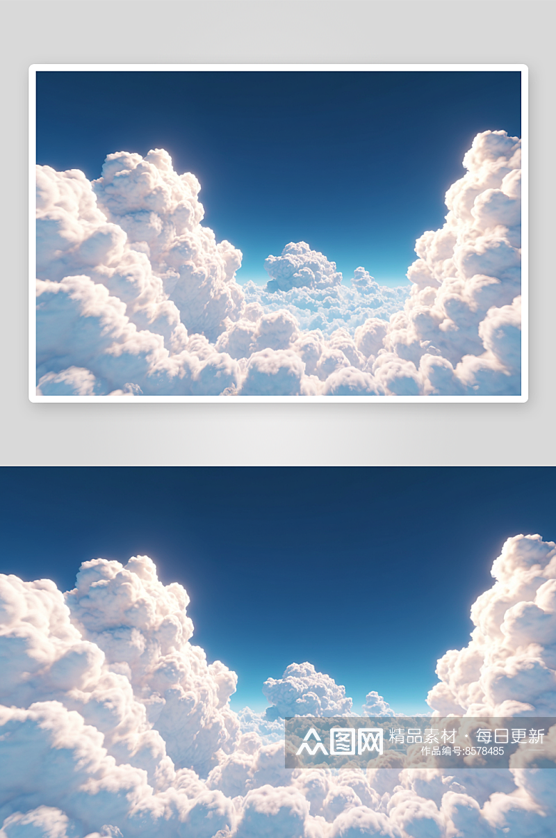 云朵写摄影高清图像素材