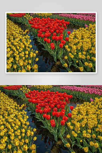 郁金香花卉花朵写摄影背景照片