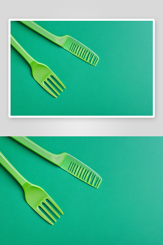 刀叉餐具背景写摄影背景图像