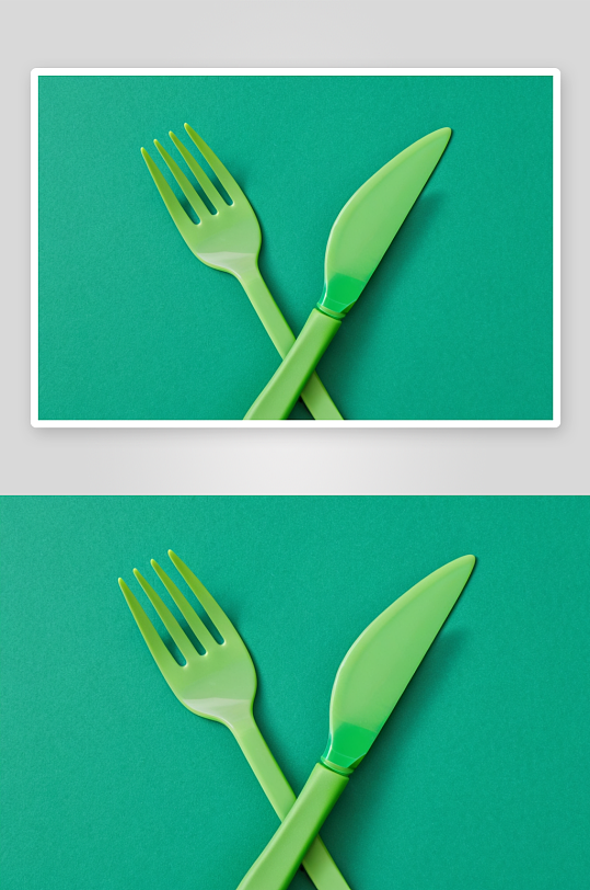 刀叉餐具背景写摄影背景图像