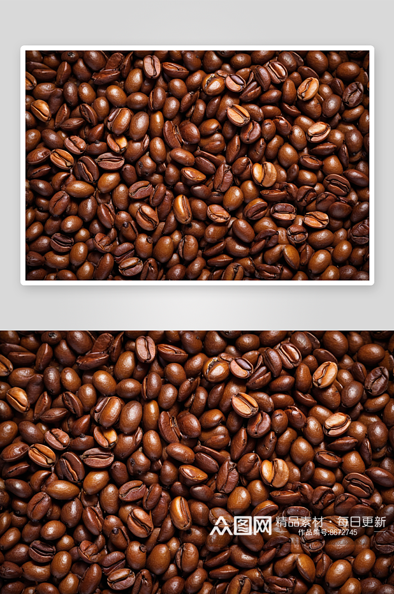 咖啡豆写摄影背景照片素材