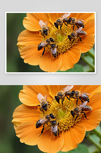 欢聚一堂辛勤小蜜蜂图片