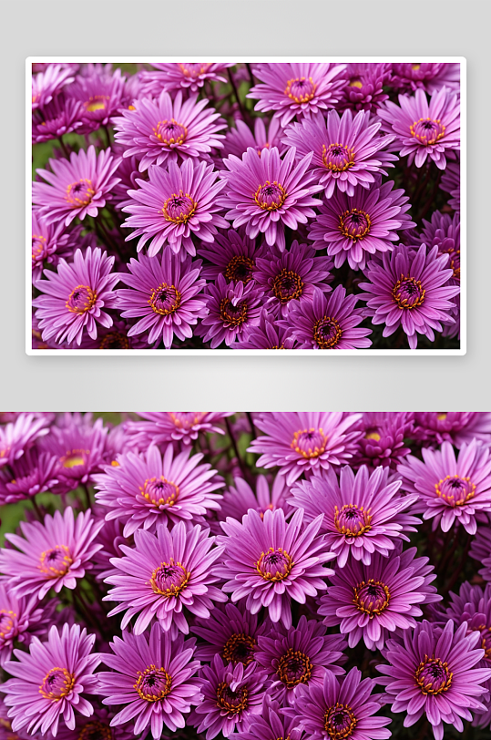 紫色菊花特写植物群秋天图片