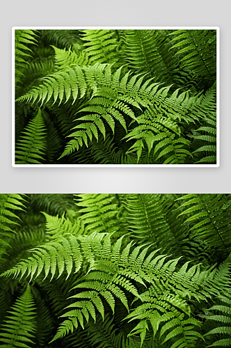 蕨类植物叶子特写镜头森林绿色热带图片