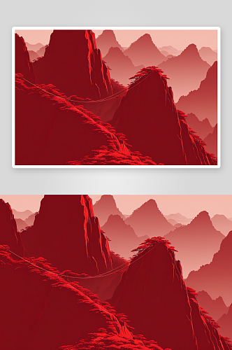 一串红拍摄于佛慧山公园图片