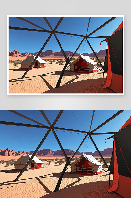 沙漠红沙营地帐篷度假村图片