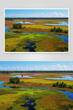 黑土地流域湿地公园图片