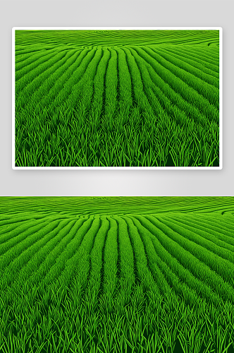 新鲜稻田背景图片