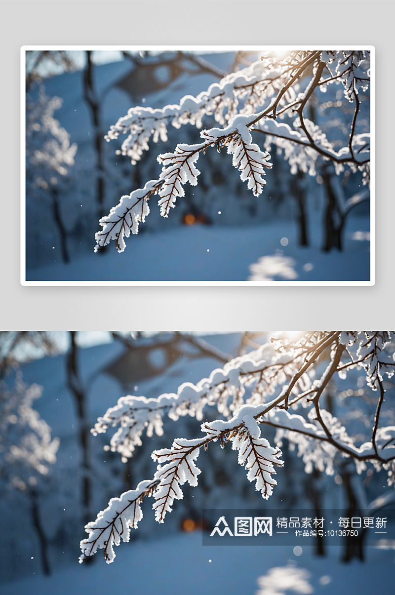 雪下雪季节节气冬天图片素材