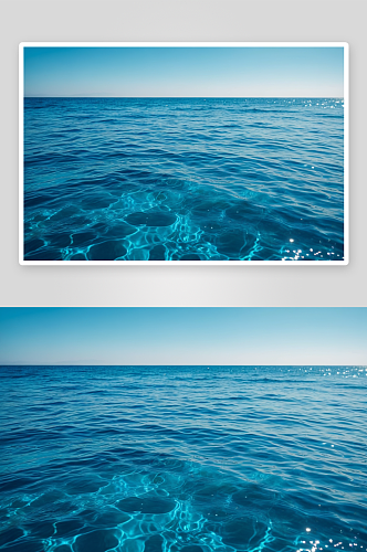抽象蓝色海水背景图片