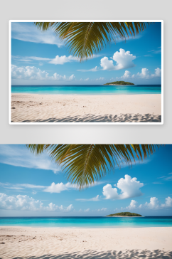 热带海滩沙丘图片
