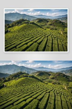 茶场茶园风光图片