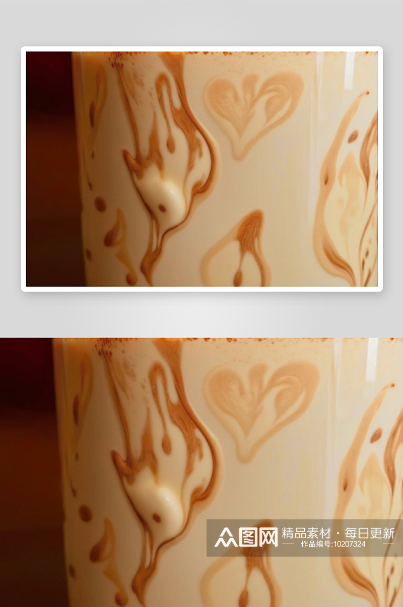 咖啡里的牛奶混浊高清底纹高清底纹图片素材