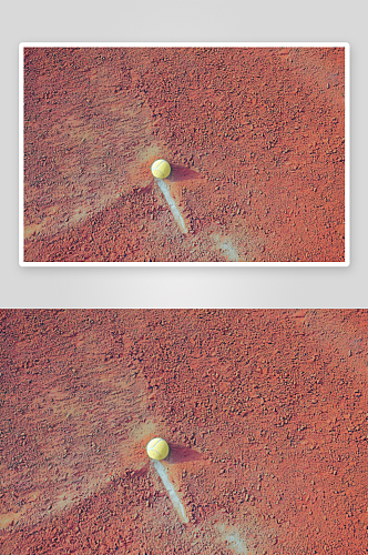 红土球场网球背景纹理高清底纹图片