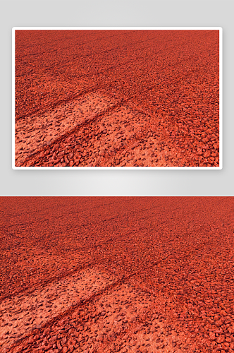 红色跑道地面纹理背景高清底纹图片