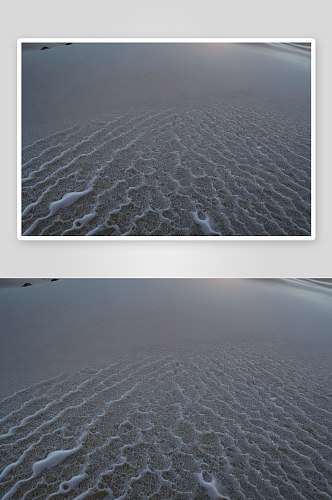 海洋泡沫和沙子抽象的背景高清底纹图片
