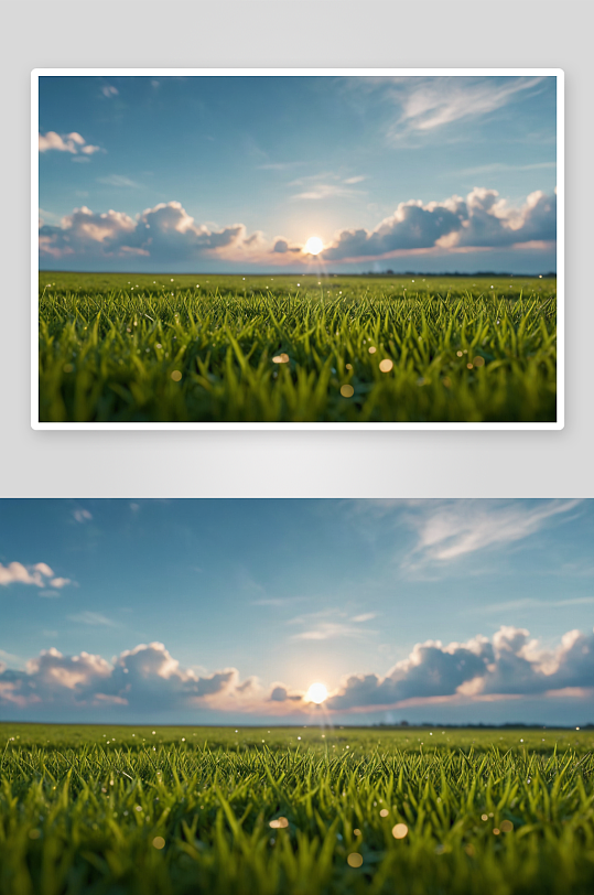 农作物天空抽象背景高清特写图片