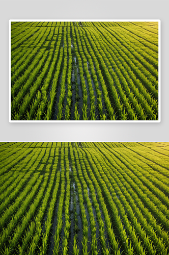 水稻种植户外风光高清特写图片