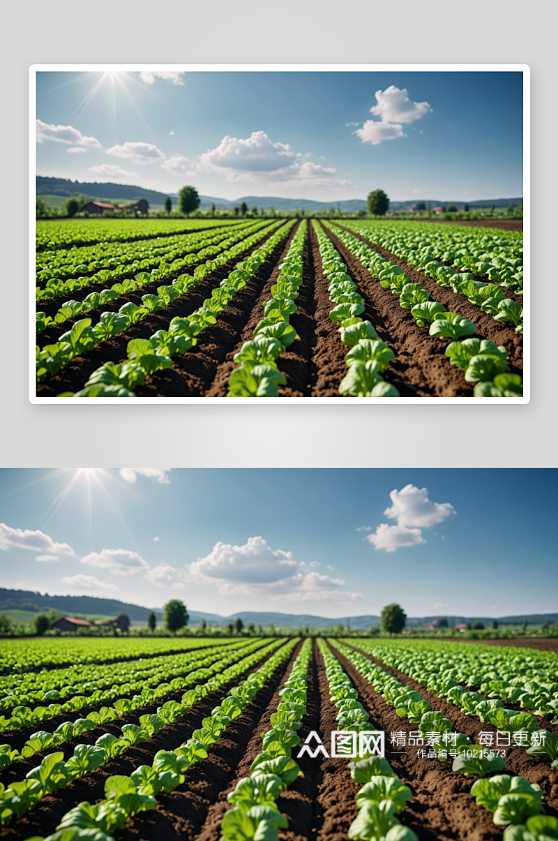 蔬菜种植地特写高清高清特写图片素材