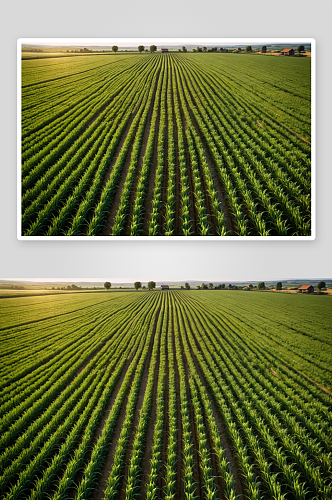 小麦农场风景如画农田高清特写图片