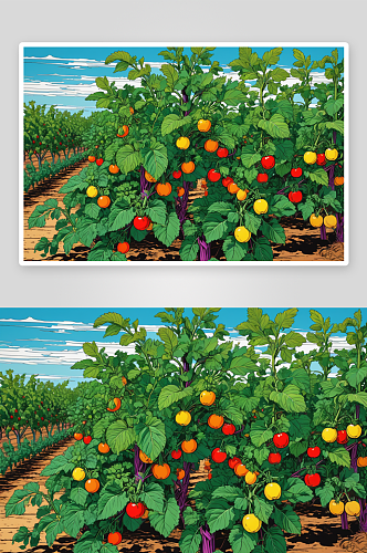 水果蔬菜种植图片