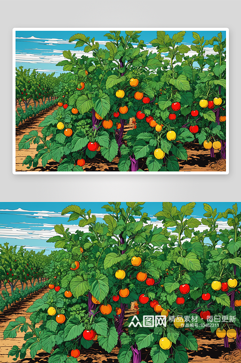 水果蔬菜种植图片素材