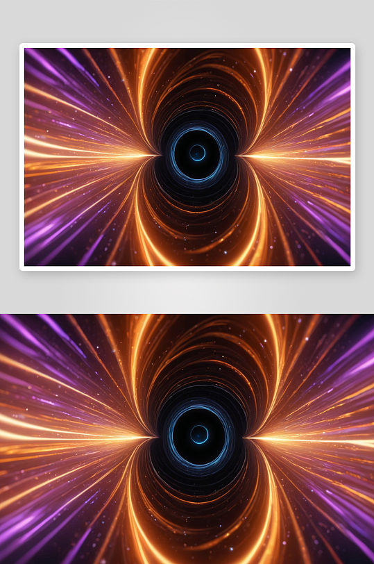 抽象背景无限光迹黑洞螺旋形图片