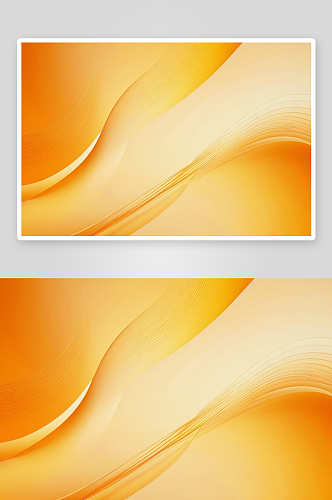 橙黄色渐变曲线抽象背景图图片