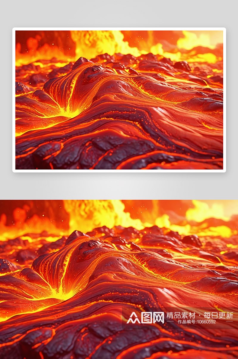 彩色熔岩背景平面设计构成图片素材
