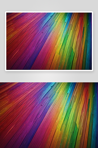 彩虹条纹灯光效果图片
