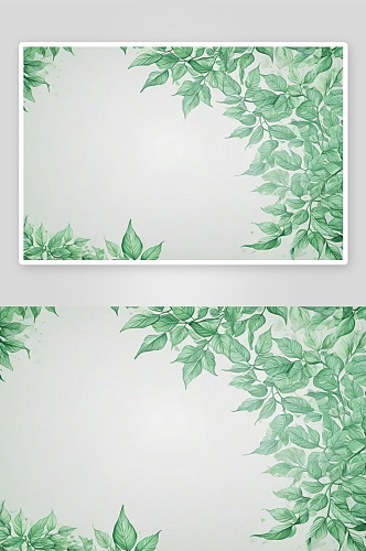 背景抽象绿叶图案墙纸艺术戏剧性背景图片