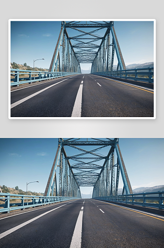北七家网格桥道路交通汽车广告背景图图片