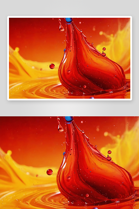 抽象运动彩色水滴水中墨漩涡水背景图片