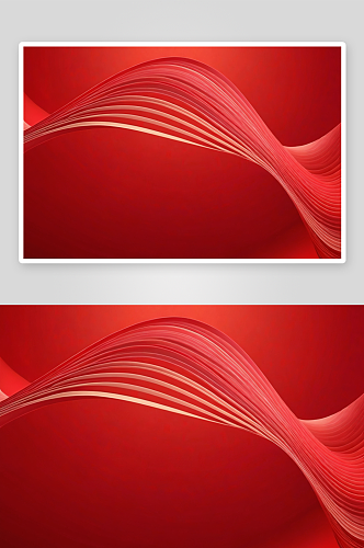 红色抽象背景波浪图案图片